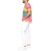 Rainbow Mesh T-Shirt